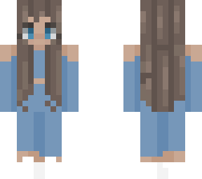 blue clothes