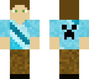 blue shirt boy