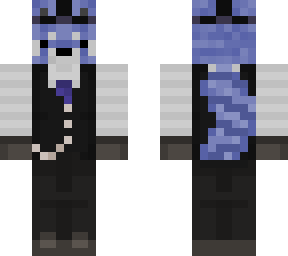 bluepanda in suit