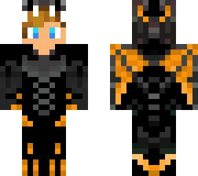 boy dragon costume orange