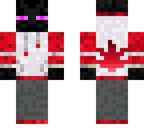 canadian enderman in hoodie (v2)