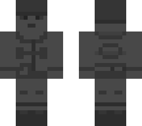 charcoal plastic soldier