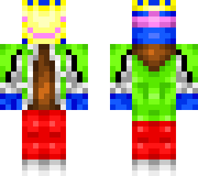 crowned mask