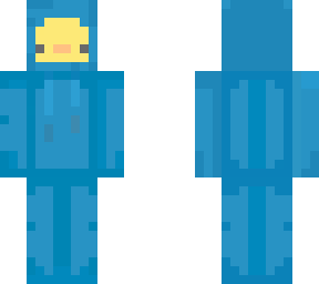 cyan hoodie chick