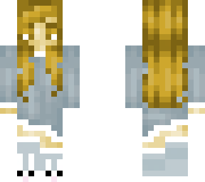 girl in large sweater