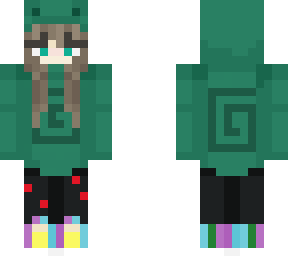 girl karl frog hoodie