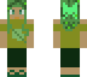 green girl