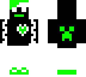 mincraft skin creeper