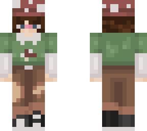 mushroom person