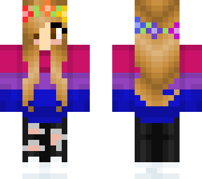 my skin for pride month!!