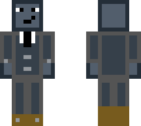 netherite in a suit