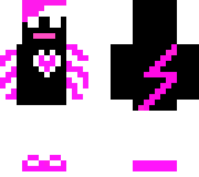 new mincraft skin pink