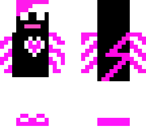 new mincraft skin pink