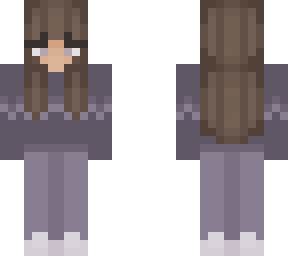 purple sweater :]