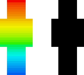 rainbow flame from front to back