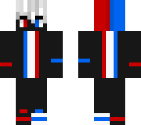 red blue hoodie