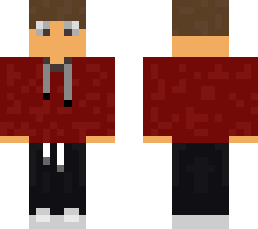 red hoodie athlete