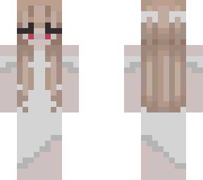 roses wedding dress :) (light hair)