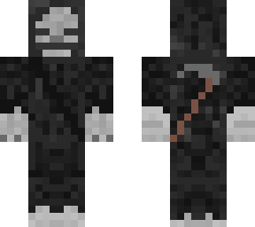 skeleton looking reaper