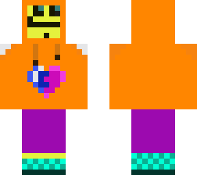 smiley with butt chin and clothes