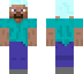 steve blue/diamomd hair