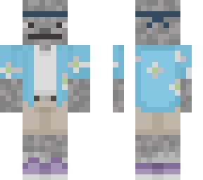 summer skeleton skin