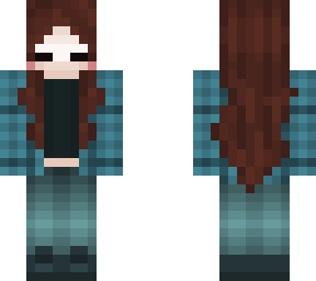 teal plaid shirt