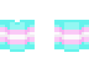 trans flag sweater