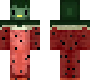 water melon penguin