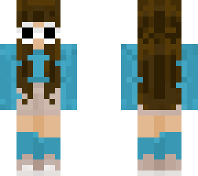 ~gogy girl blue~ {glasses on}