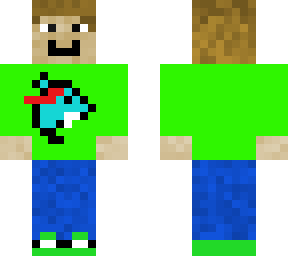 a man with mr beast shirt
