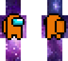 among us in space orange