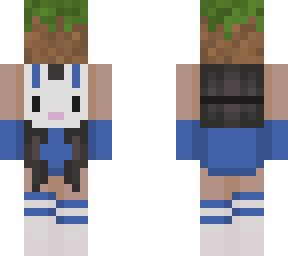 aprilfoolz bunny mask blue mini