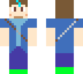 arquero azul