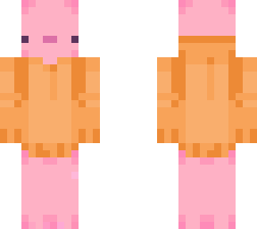 axolotl (orange hoodie) credit to "toastkruemel"
