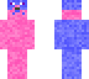 bi flag as a pufferfish