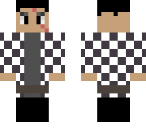 black and white tanjiro loki