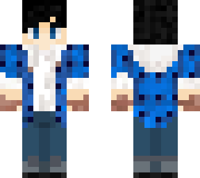 black hair fannel hoodie guy