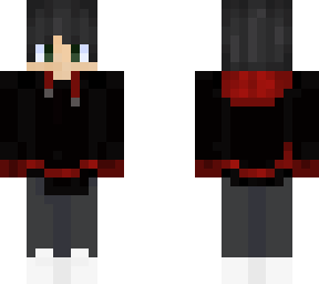black hoddie