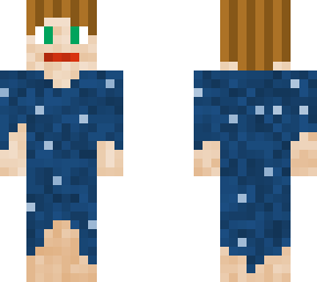 blue dress (with sparkles)