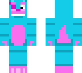 blue foxy with tail 4px