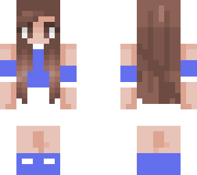 blue girl