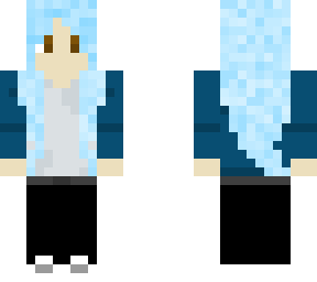 blue hair heather