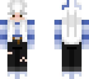 blue sky hair down