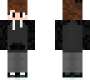 boy with grey hoodie and black beanie (new look)