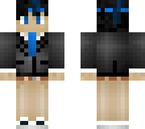 businessman blue