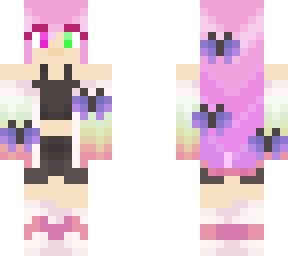 butterflies girl