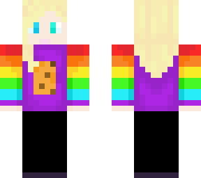 cookie with rainbow sleeves