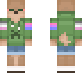 deer biromantic pride skin <3