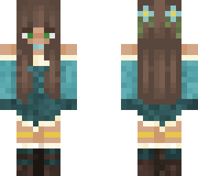 elf girl teal fixed